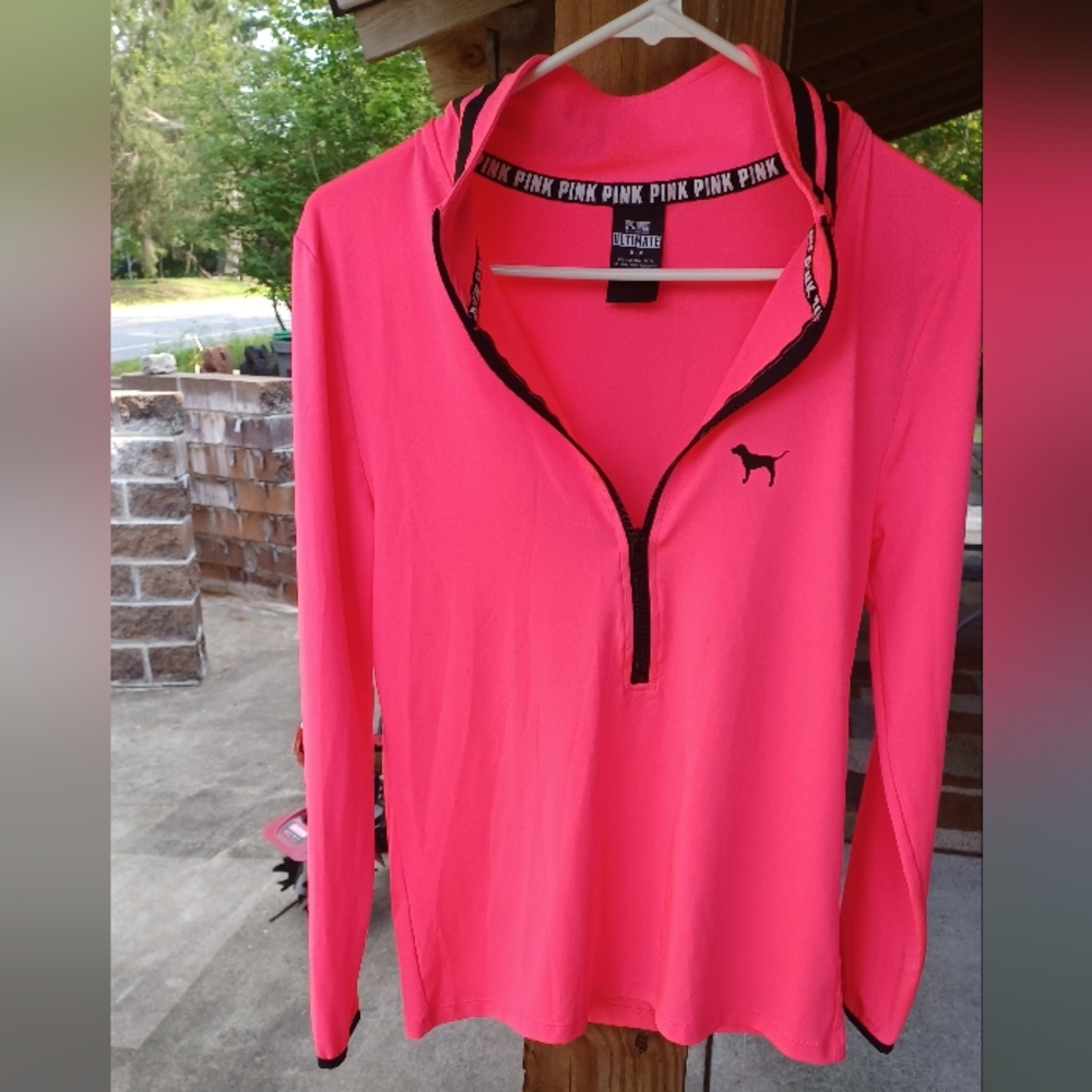 Pink Victoria Secret Ultimate three quarter